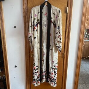 Free People Butterfly Kisses Kimono One Size  Fairy Beach Boho Festival Resort